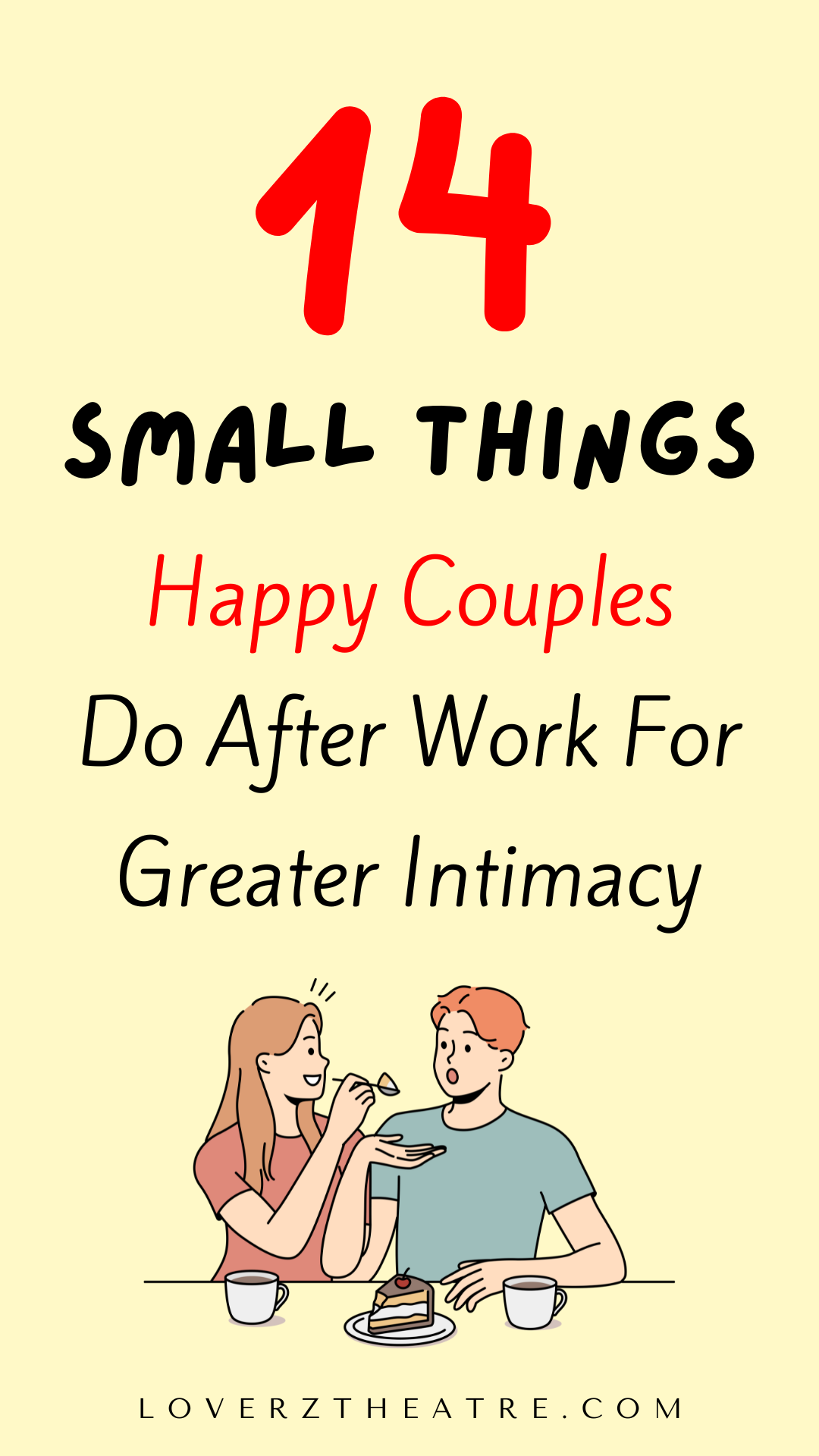 things happy couples do after work