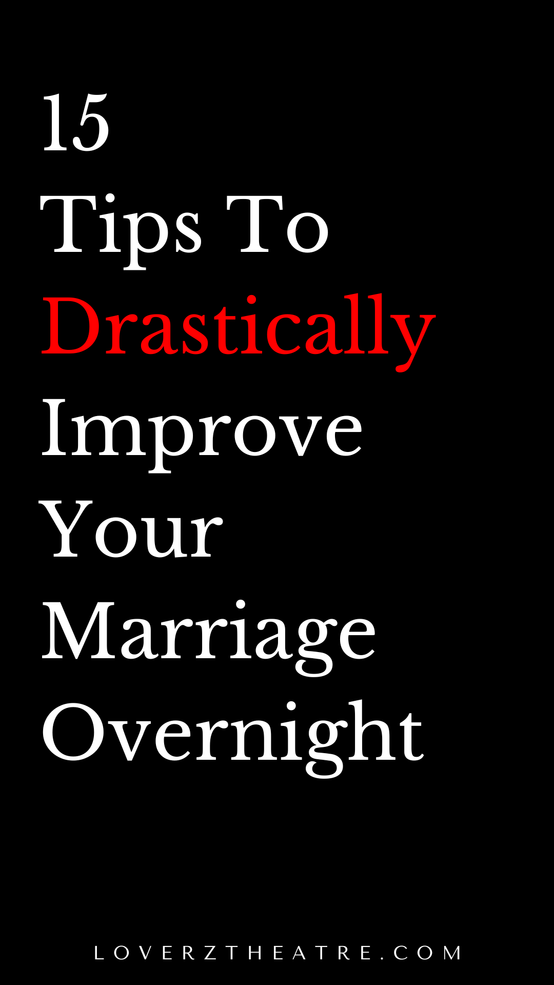 how to have a happy marriage
